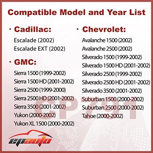 Замена на EPAUTO CP791 за филтер за воздух на кабината Cadillac/Chevrolet/GMC