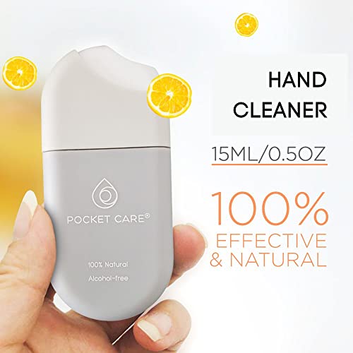 Careебна нега | 2 пакуван спреј за чистење на рацете за чистење на рака 15 ml - природен спреј за раце | Органски навлажнувачки
