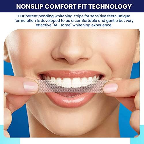 Бели и здрави професионални заби на д -р Ник, ленти за белење на заби, 20 третмани за поздрави заби и непца, формулирани стоматолози,