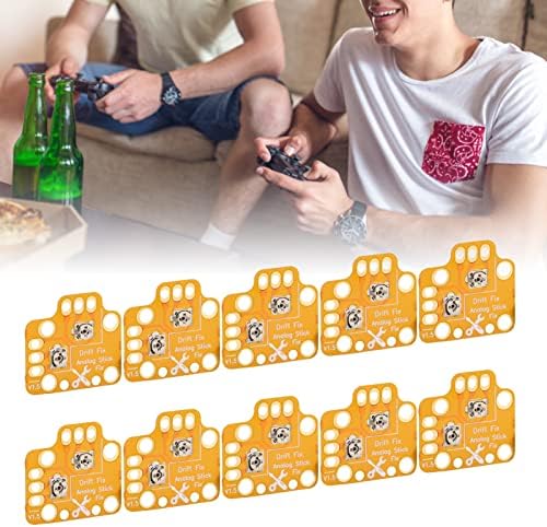 Табла За Поправка На Џојстик џојстик, 10 парчиња Табла За Поправка На Џојстик Лебдат Контролер За Лебдат ЗА PS4 ЗА PS5 За Xbox Gold