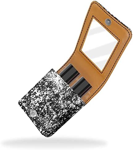 Кармин за шминка ОРИУКАН торба ЗА кармин со огледало пренослив торбичка за складирање кармин организатор за складирање на сјај за усни, Модерна