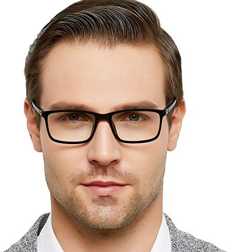 ОКСИ КЈАРИ Сина Светлина Блокирање Очила За Мажи Црни Компјутерски Очила Игри Очила Рамка Без Рецепт