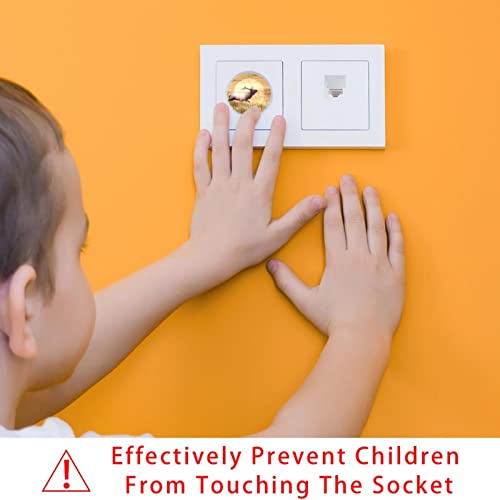 24 пакувајте ги безбедносните капаци за безбедност на електрични заштитни капаци за бебиња за бебиња, кои ги опфаќаат приклучоците