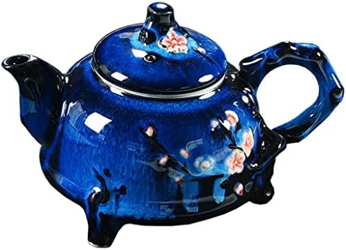Ccbuy морнарица сина adeад чад чајничка со рачно насликани чајници керамички кунг фу чај парче ретро единечен тенџере