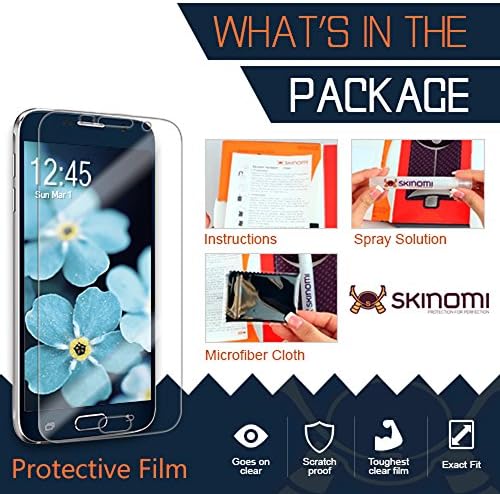 Заштитник на екранот Skinomi компатибилен со Apple Watch Series 2 Clear Techskin TPU Anti-Bubbul HD HD филм