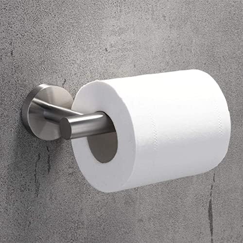 Usshower 5 парчиња хардвер за бања и прстен за пешкири, сет на држачи за тоалетна хартија, четкан никел