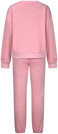 Амикадом розова зимска патека за џемпери за панталони за надворешни работи за облека за жени мода од две парчиња права нога