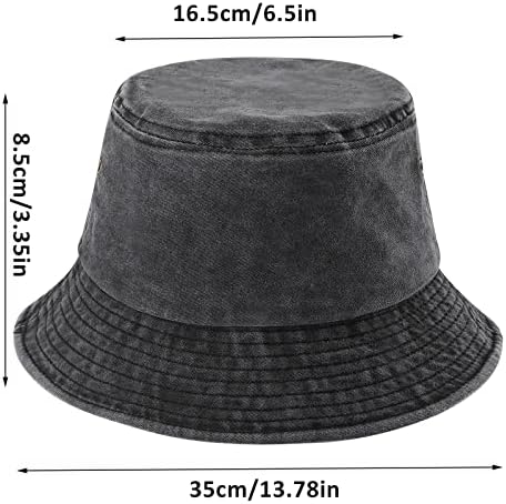 Капа за кофа, лето патување со сонцето, капа, корпа капа за жени памук унисекс пакуван рибарска капа на отворено капаче