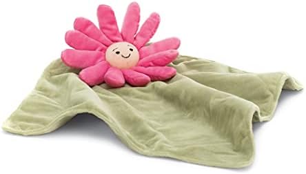 Jellycat Fleury Gerbera Pink Flower Soother Lovey Baby Security Blicket