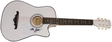 Престон Бруст и Крис Лукас - Каубои на Локаш - Потпишан автограм со целосна големина Акустична гитара w/Jamesејмс Спенс автентикација