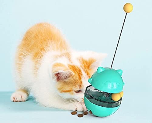 Мачки храна за храна играчки играчки за храна за мачки третираат играчки мачки играчки биланс топка мачка бавно паметен интерактивен