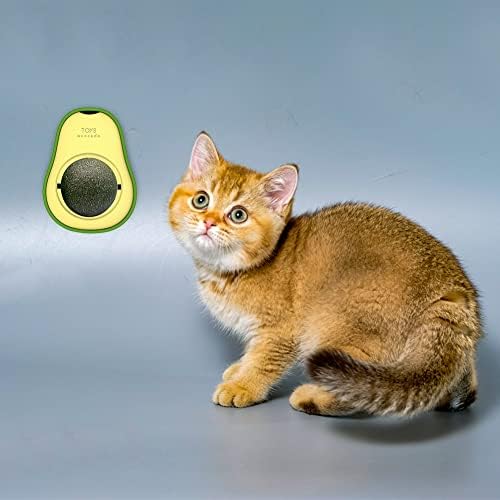 Сураки 5 Спакувајте Сребрени Топчиња Од Коча Билка, Ѕидна Топка За Играчки За Мачиња За Лижење Мачки, Безбедни Здрави Ротирачки