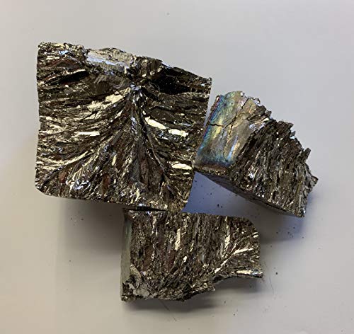 Бизмут инго -парче 99,99% чисто со ротометали ~ 1 фунта