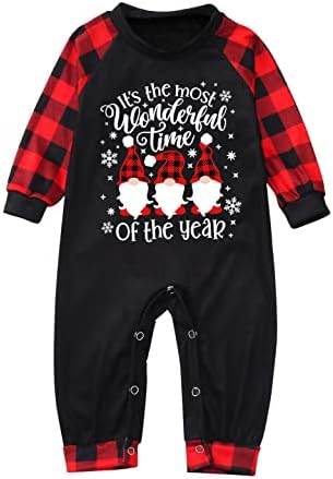 Божиќни пижами за семејни пижами pjs облека за спиење облека што одговара на семејни пижами поставува Божиќ