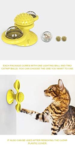 Без/бренд ветерници за мачки играчки за задевање интерактивни играчки за маче за мачки во затворен простор со вшмукување чаша за мачки