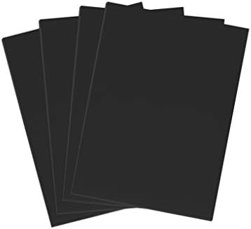 Листови од пена Ева во црна боја, 9х12 инчи, 6мм- дополнително дебела! Одлична занаетчиска хартија од пена