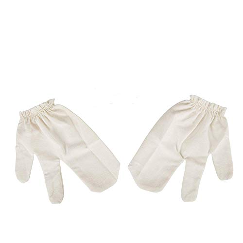сурови ракавици од свила Гаршана | Ајурведски масирање мити за жени | Четка за сува масажа за лимфна дренажа, акни, лузни, отстранување