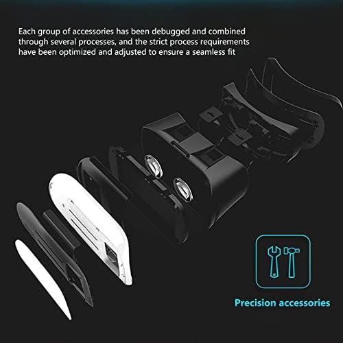 VR 3D очила со Smart Game Hande Set и безжична Bluetooth врска за Android/iOS/компјутер - Уживајте се во уникатно искуство за игри и забава