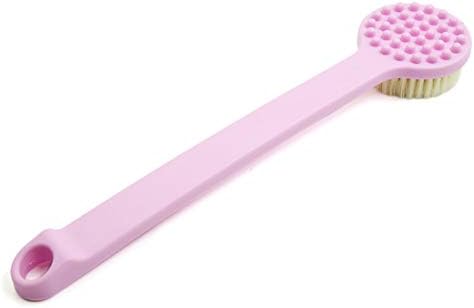 Ruilogod розова тркалезна глава мека влакнест пластична четка за када за туширање туш (лична карта: 404 34A CB4 B78 30C