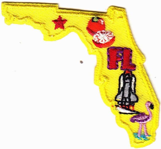 Флорида државна форма железо на лепенка