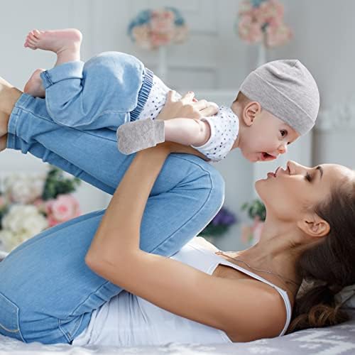 Lusofie 3 постави новороденчиња за новороденчиња со бебиња белезници меки памучни нараквици белезници, поставени бебиња за момчиња за девојчиња