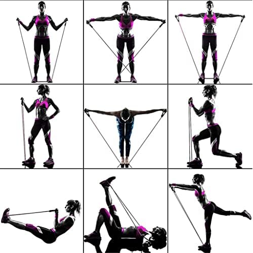 Дубао латекс отпор за отпор постави јога влечење јаже еластична лента за обука фитнес гумен бенд спортска еластична лента фитнес опрема