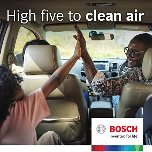 Филтер за воздух во кабината на Bosch 6061C HEPA - Компатибилен со Select Nissan Rogue, Sentra