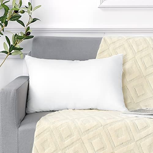 Otostar 12x20inch Фрли перници инсерти, сет од 1 квадратна форма на перничиња за кауч, тросед, кревет - вметнати украсни перници во затворен