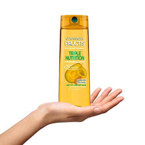Garnier Fructis Triple Nutrition Shampoo, сува до многу сува коса, 12,5 fl. Оз.