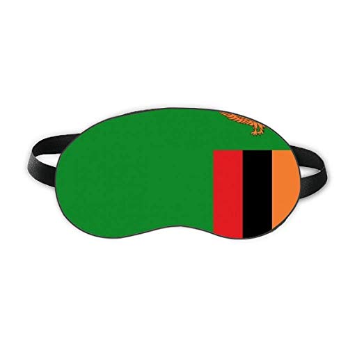 Национално знаме на Замбија, Африка, земја за спиење на очите, мека ноќно слепило на сенка на сенка