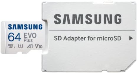 Samsung 64GB Микро SDXC ЕВО ПЛУС Мемориска Картичка За Samsung Телефон Работи Со Galaxy S20 Фан Издание, S20 FE 5G Мобилен Телефон Пакет