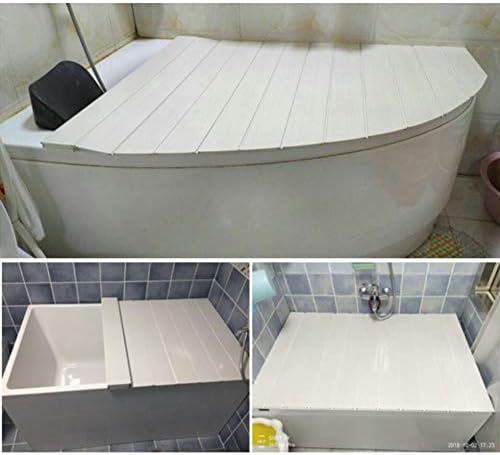 Покрив за када PFCDZDU, табла за изолација од када со дебелина од 1,1 см, преклопна лента за бања што е докажано за бања, решетката за бања