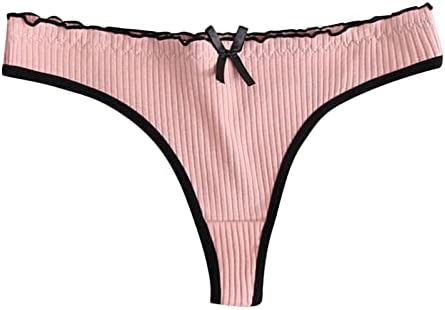 Денот на вineубените секси g-жици на жените женски непослушен секс со низок половината чипка Т-грбни гаќички удобни танга-брифинзи