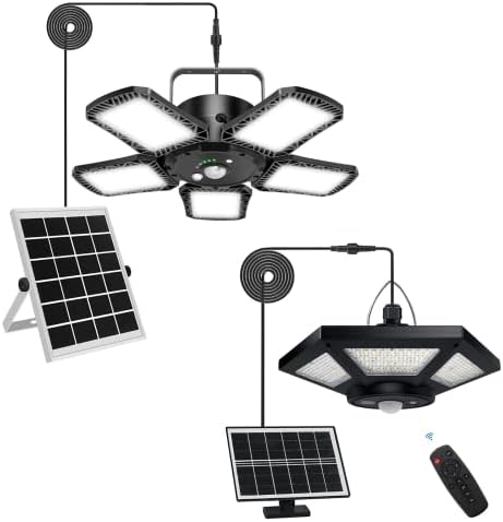 AQONSIE SORAL FLIGHT LIGHT LIGHT INDOOR OUTODOR SOLAR ENALED ENDENTING Дневни работни светла со 5 режими на осветлување и 3 тајмери, сензор