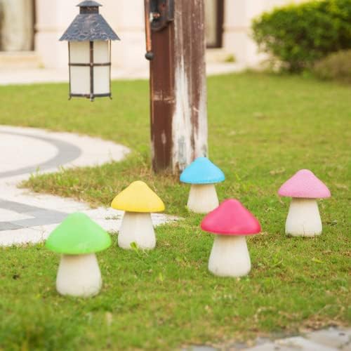 Портер соларни соларни украси на отворено Гарден светла печурки предводени светла за дворот за пратеници за внатрешен двор пејзаж