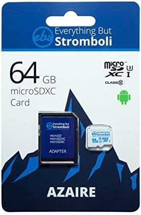 Се Освен Стромболи 64gb Azaire Microsd Мемориска Картичка Плус Адаптер Работи Со Motorola Телефони G Серија Moto G7, G7 Play, G7 Power,