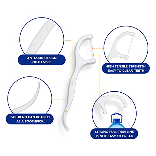 Стоматолошки конец избира висока цврстина професионални чепкалки за заби 8 пакувања со преносни куќишта и заби
