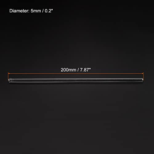 Меканиксиност 3.3 Боросиликат стаклен стап 11,81 Должина од 5 мм диа -алатки за мешање на шипки со двата краја за лабораториски