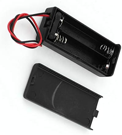 AEXIT Вклучување/Исклучување Прекинувач Батерии, Полначи &засилувач; Додатоци 6 Олово 2 x 1.5 V Aaa Држач За Батерии Кутија