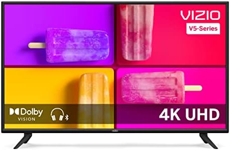 VIZIO 50-Инчен V-Серија 4K UHD LED Паметен ТЕЛЕВИЗОР СО Глас Далечински Управувач, Dolby Vision, HDR10+, Алекса Компатибилност, V505-J09,