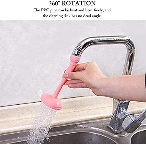 XYYXDD глава за туширање, прилагодлива тапа за прилагодување на кујната за заштеда на вода за миење садови за миење садови