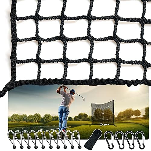 Вметнување на голф со прстени со јаже - мрежни погоди за голф за вежбање или гаража возење и мрежа за голф -прилагодливи во задниот двор