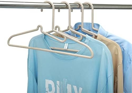 Genigw пластика облека за закачалка за возрасни облека за закачалка за закачалка за складирање на решетки за заштеда на простор