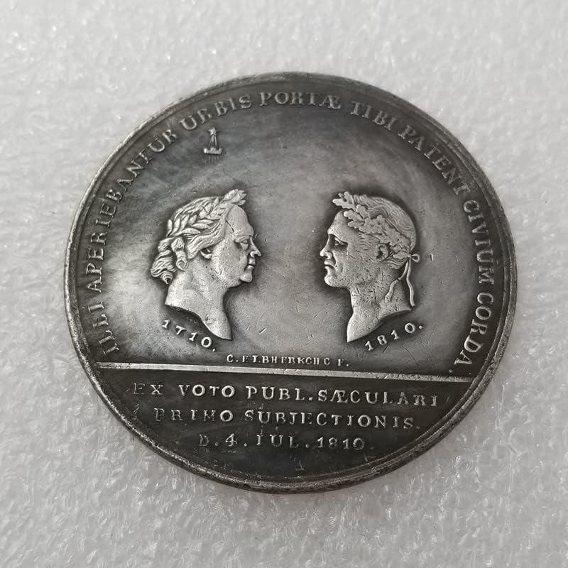 Антички Занаети Tpye 91 Руската Голема Комеморативна Монета   Медал Потресени Сребрен Долар 3171