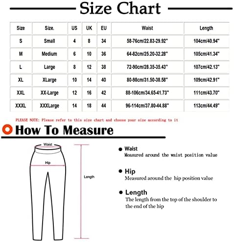 Kbndieu Обични јога панталони за жени со високи половини џемпери за дами широки панталони за нозе жени удобно печатење палацо