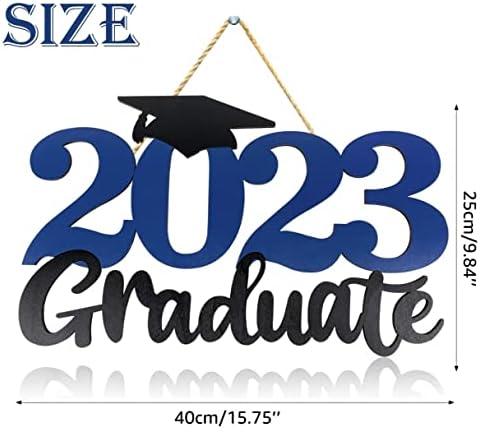 Дипломирање 2023 Украси За Знаци Од Дрво 2023 Дипломирани Фото Кабина Реквизити Класа На 2023 Знаци За Исечоци За Забава За Дипломирање,