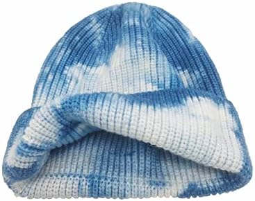 Lartigue женска вратоврска боја плетена плетена капа, унисекс плетен череп капаче мека зимска топла капа со пом