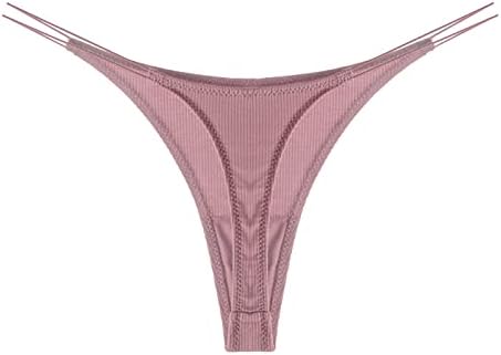 G-жици за жени секси лигави цврсти ниски половини што дишат долна облека шупнат тенки каиш v стринг на гаќички долна облека