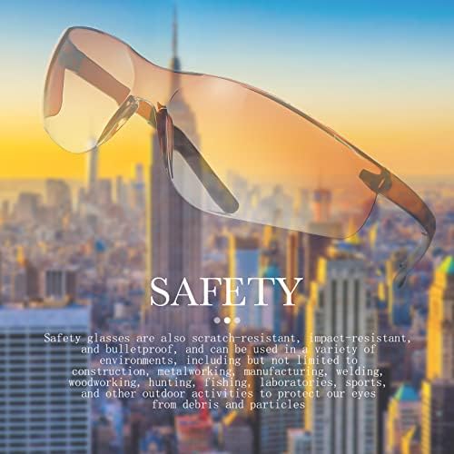 Quekay 36 парови Безбедносни очила УВ Заштита на очите Безбедност Очила за гребење отпорни на заштитни очила