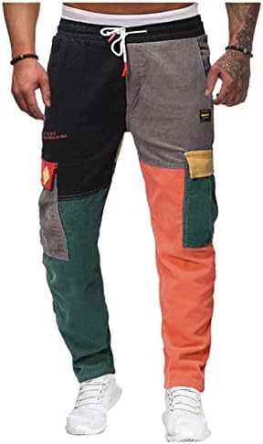 Мажи лабави фит панталони мода лабава згодна џемана панталони алатки за камуфлажни панталони m-4xl обука панталони мажи мажи